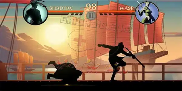 تحميل لعبة شادو فايت 2 مهكرة من ميديا فاير جميع الاسلحة مفتوحة - Shadow Fight 2 mod apk